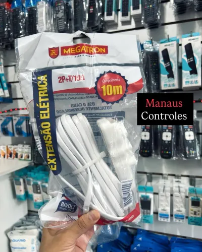 Extensão Elétrica de 10 Metros 10 Amperes