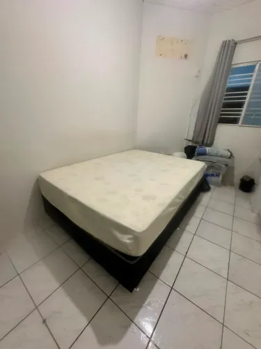 Cama box base + colchão 