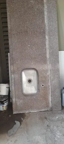 Pia de cozinha de granito