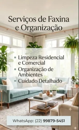 Serviços de faxina