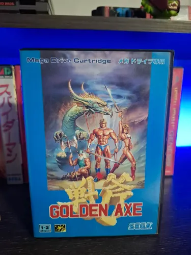 Golden axe cib mega drive japones