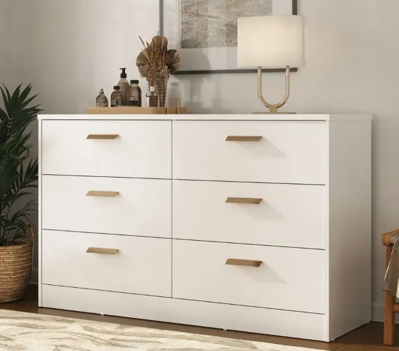 Cômoda branca mdf