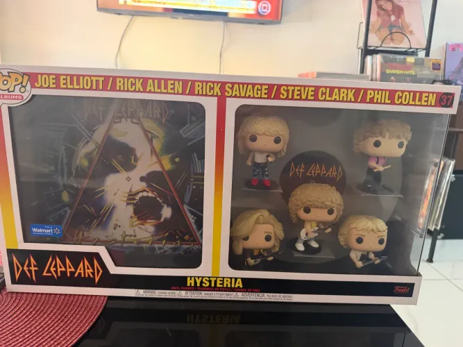 Funko pop Def Leppard hysteria