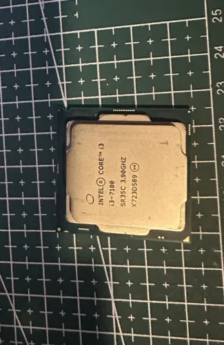 Processador Intel i3 - 7100 com cooler original -Troco