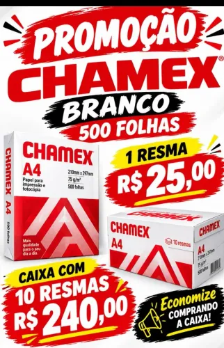 Papel Chamex Branco