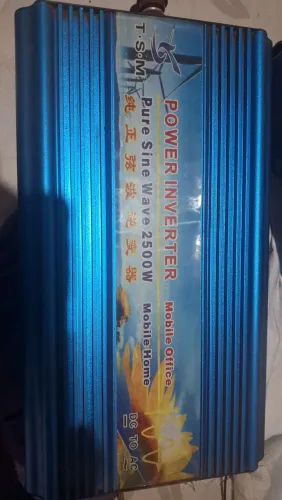 Inversor 12v para 127v 2500w liga tudo
