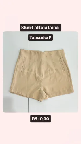 DESAPEGO SHORTS ALFAIATARIA/ACADEMIA