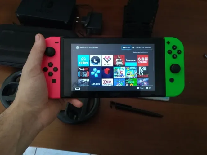 Nintendo Switch Desbloqueado Completo