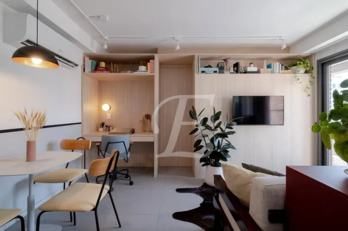 Apartamento com 1 dormitório para alugar, 45 m² por R$ 7.800,00/mês - Jardim Paulista - Sã