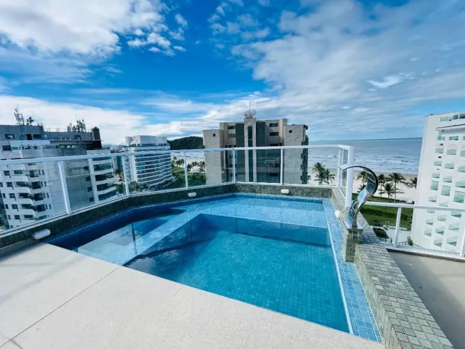 Cobertura com 4 suítes à venda, 190 m² - Riviera de São Lourenço - Bertioga/SP