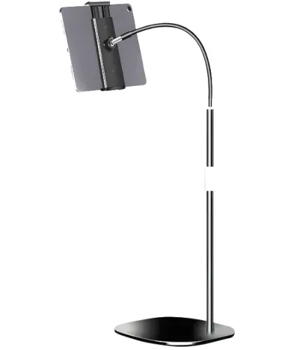 Suporte de Chão para Celular e Tablet, Ajuste Universal de 360 Graus