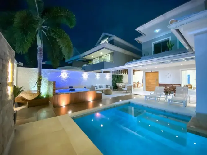 Casa de condomínio para aluguel com 4 quartos no Riviera del Sol - RJ