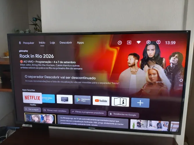 Tv 42" Smart Android