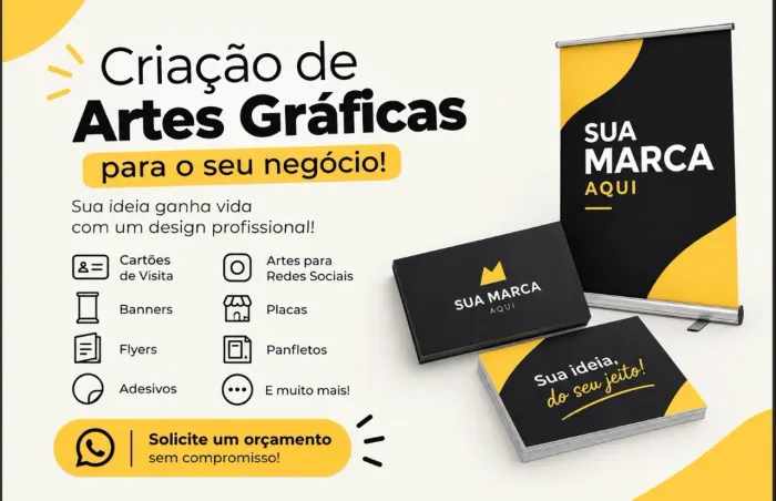 Criacao de arte grafica