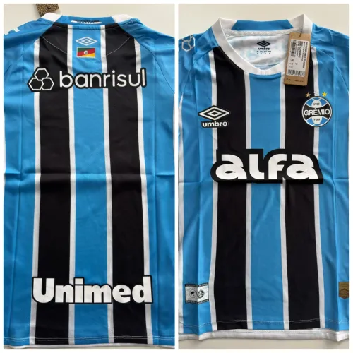 Camisa do Grêmio Tricolor Jogador 2025 Tam M, 4XL 