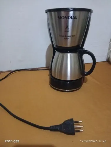 Cafeteira elétrica mundial inox