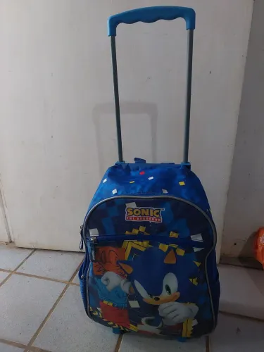 Mochila de rodas do sonic