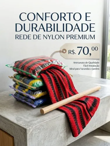 Rede Nylon Pantanal 