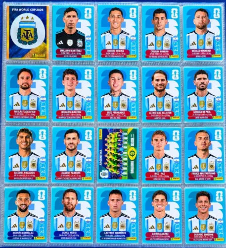 Figurinhas Argentina vota 2026