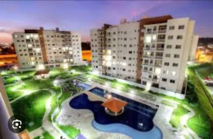 Apto  Cond Acqua Parque Dez 2 quartos