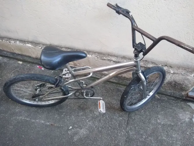 BMX bicicleta Cross quadro cromado aro 20
