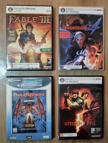 Jogos clássicos para PC game original completo!!!!