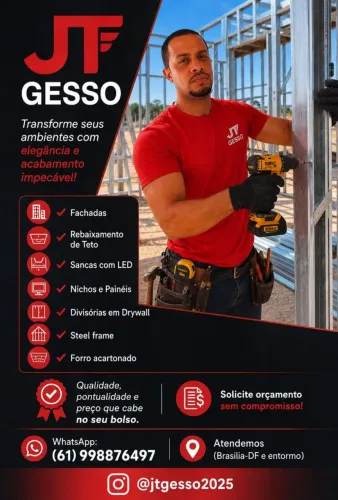SERVIÇOS EM DRYWALL E STEEL FRAME
