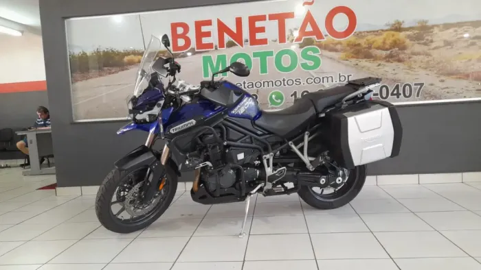 TRIUMPH TIGER EXPLORER ABS AZUL 2014