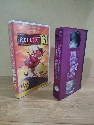 FITA VHS O REI LEÃO 3