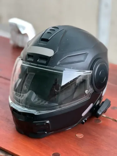 Capacete LS2 Scope FF902 Escamoteável | Preto Fosco | Excelente Estado