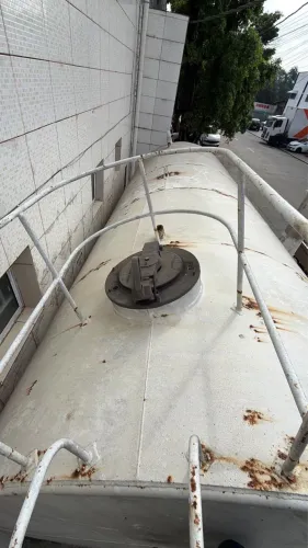Tanque 30 mil litros de combustível de aço carbono