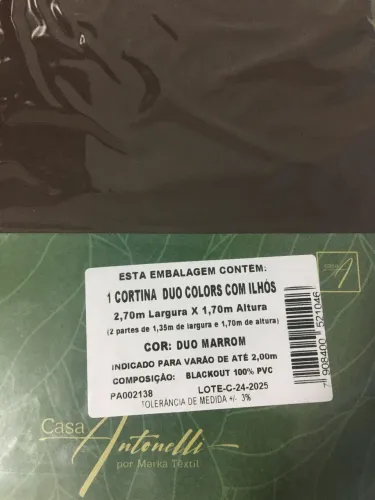 Cortinas novas