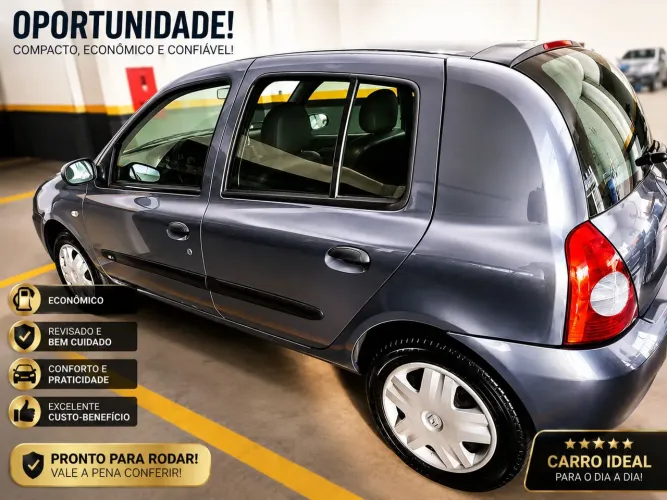 Renault Clio Hi-flex 1.0 16V 5P 2011