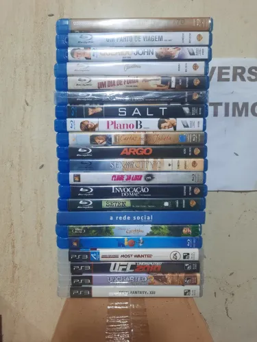 Dvd's originais 21 peças.