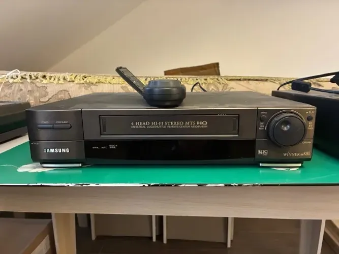 Vídeo Cassete VHS Samsung Winner K80 Hi-Fi - Perfeito!