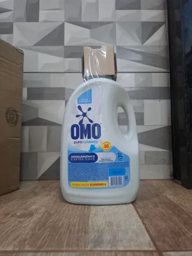 Sabão Líquido Omo Puro Cuidado 5L