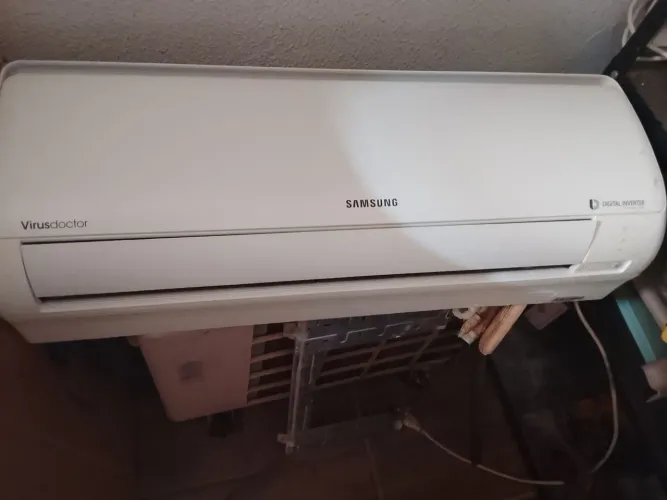 Ar condicionado sansung com avaria 