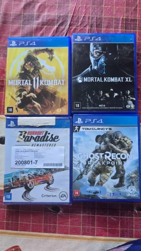 Jogos de PS4 e PS5