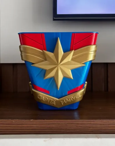Capitã Marvel Balde de Pipoca Cinemark