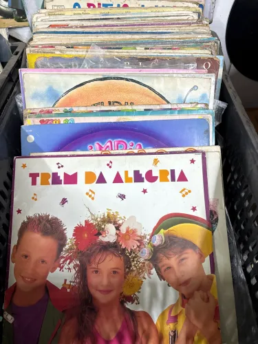 20 disco de vinil infantil