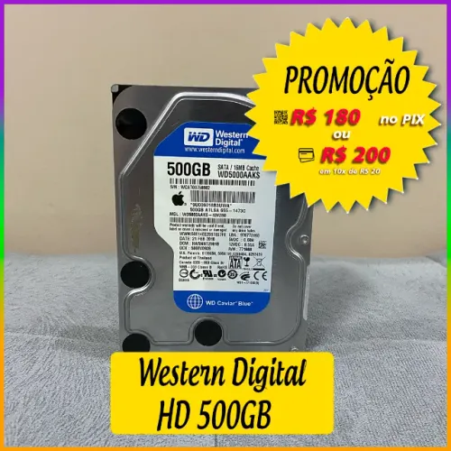 HD 500GB WESTERN DIGITAL