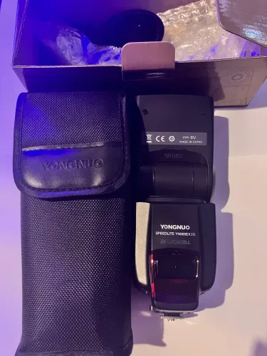 Flash Yongnuo YN565EX III TTL para Canon | Com Caixa e Case