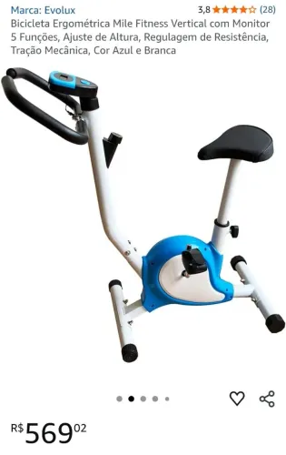 Bicicleta Ergométrica.