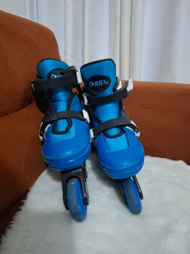 Patins Infantil OBEL Sports - Azul - Tamanho 35
