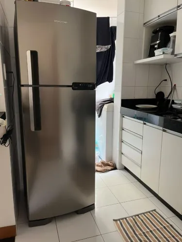 GELADEIRA BRASTEMP INOX - IMPECÁVEL!<br>? R$ 1.400