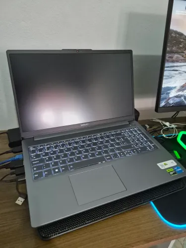 Notebook Gamer Lenovo LOQ i5 12ª HX | 16GB RAM | RTX 3050 6GB | SSD 512GB Impecável