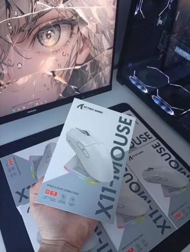 Mouse attack shark x11 / Novo e Lacrado