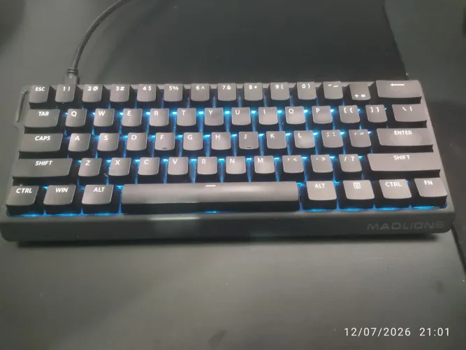 Teclado Madlions 60 HE Switch Magnético