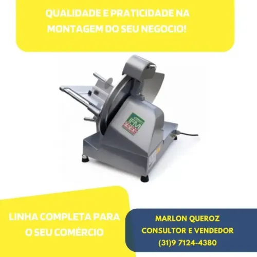 Fatiador de Frios 25CM IFM Semi Automático Novo