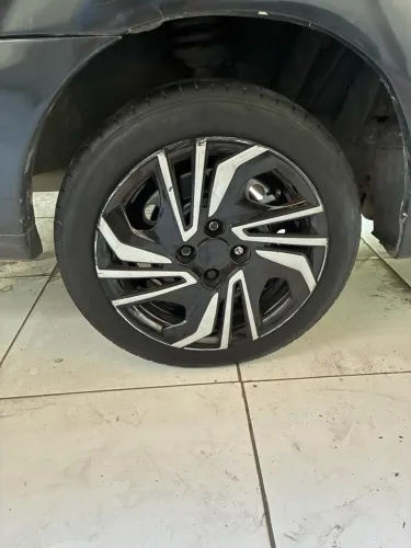 Rodas e pneus aro 14 de ferro